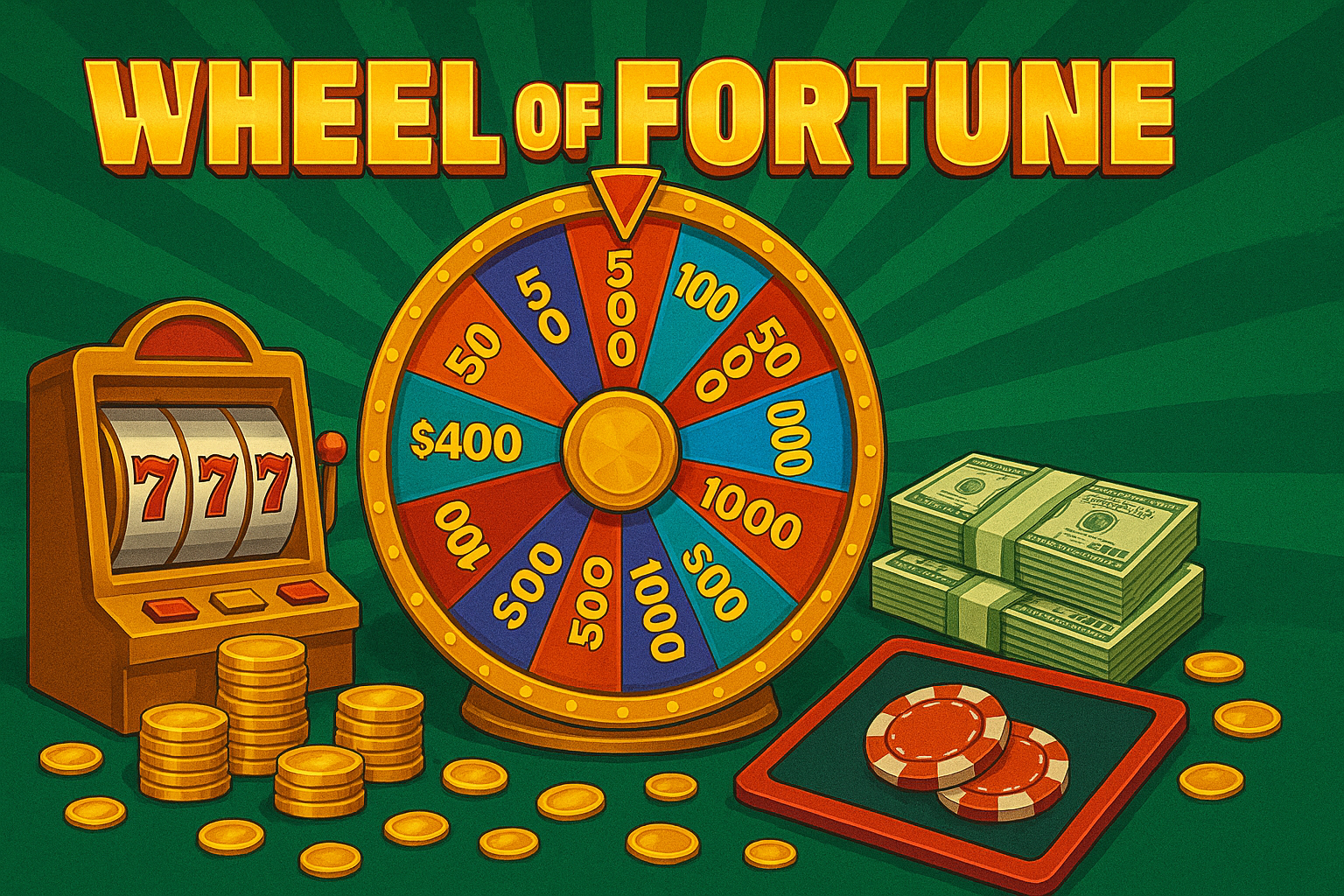 Wheel of Fortune EV888 – Vòng Quay May Mắn Đỉnh Cao